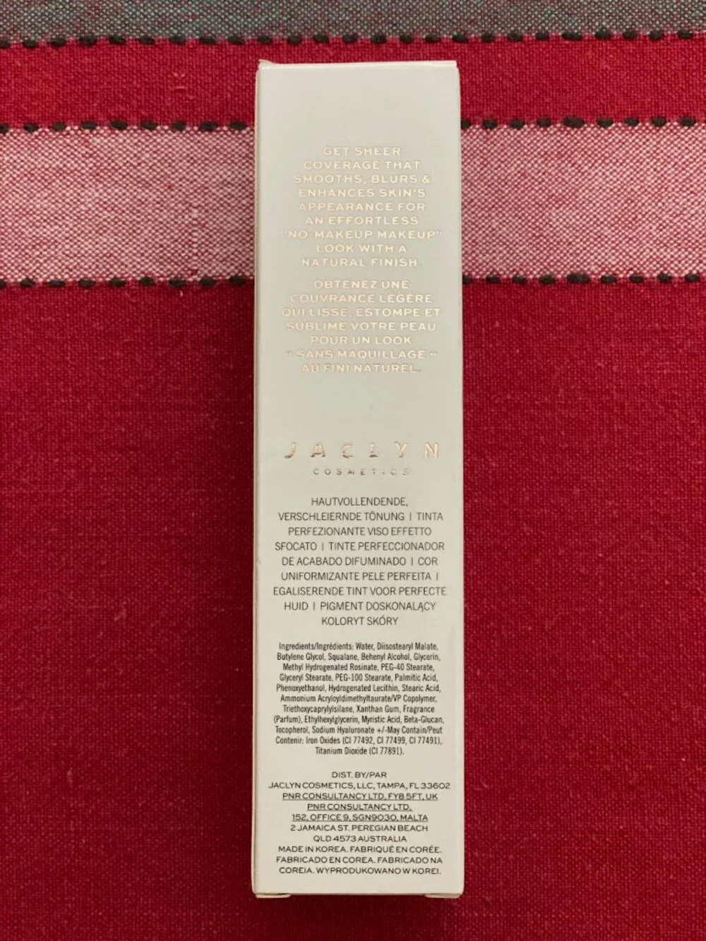 Jaclyn Cosmetics Skin Perfecting Blurring Tint RICH 30 ML/ 1 FL OZ NIB
